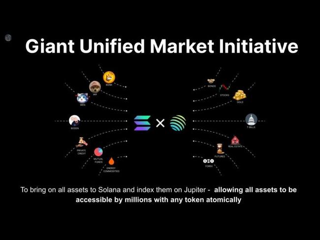 Jupiter 巨型統一市場計畫，目標是整合多元資產的流動性