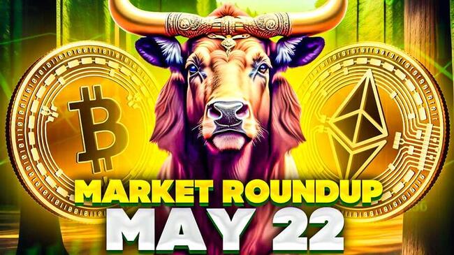 Bitcoin Price Prediction 22 May: BTC Dips Below $70,000 – Here’s the Next Level to Watch