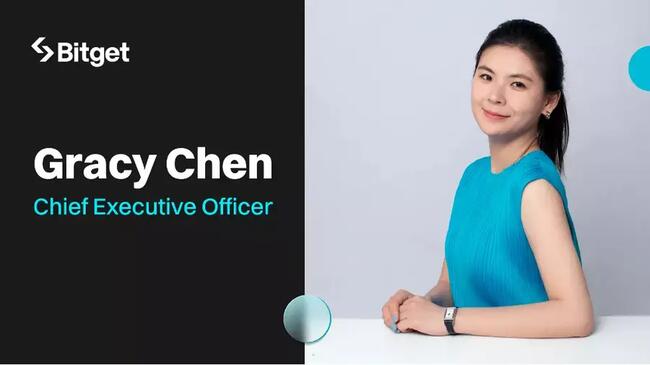 Bitget mianuje Gracy Chen na stanowisko CEO