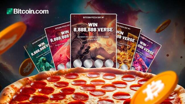Празднуйте День Пиццы Биткойн 2024 — Выиграйте до 8,888,888 VERSE!