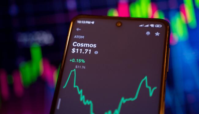 Cosmos (ATOM) staat op het punt om uit groene zone te breken
