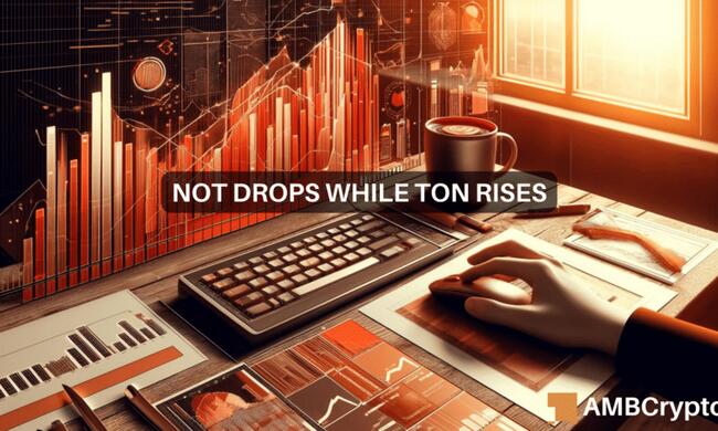 Notcoin ha bajado un 55% desde su lanzamiento: ¿Toncoin sufrió como resultado?