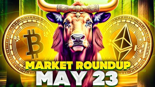 Bitcoin Price Prediction 23 May: BTC Struggles at the $70,000 Resistance – What’s the Next Level to Watch?