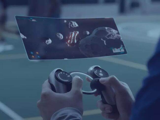 Sony delar med sig av en ny spelkontroll för futuristiskt koncept