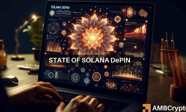Solana DePIN gains traction in 2024, led by Render and Helium