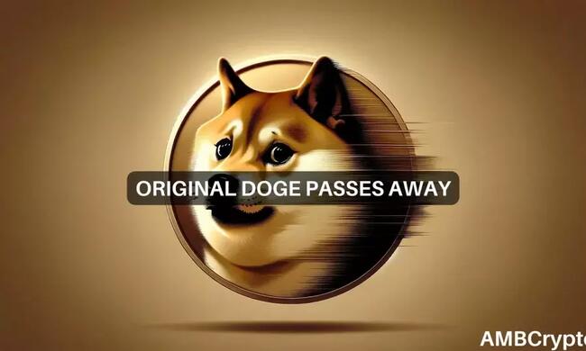 Dogecoin drops as DOGE community bids ‘Kabosu’ farewell