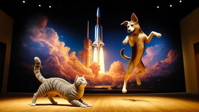 เหรียญมีมธีมน้องหมาหรือน้องแมวที่จะไปได้ไกลกว่าในปี 2024 ChatGPT มีคำตอบ!