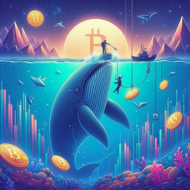 Whales kopen $1,34 miljard aan Bitcoin. Gaat BTC terug naar $70k?