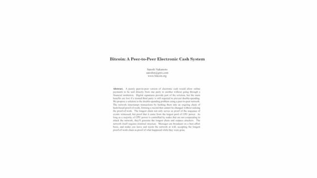 Bitcoin Whitepaper powraca na stronę Bitcoin.org. Co się stało?