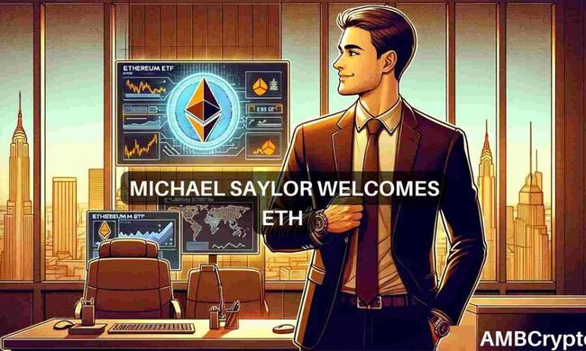 Michael Saylor: Ethereum ETFs ‘may be better for Bitcoin,’ here’s why