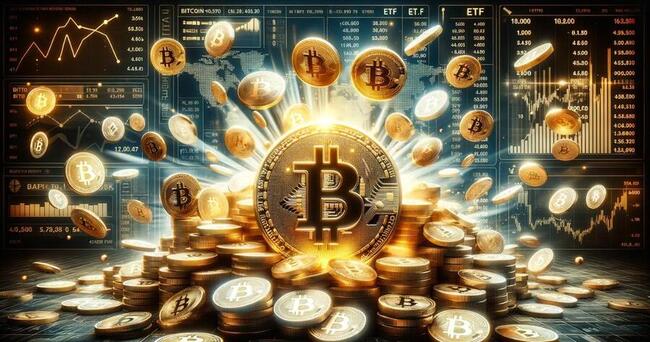กองทุน Bitcoin ETF ถือครอง Bitcoin รวมกันกว่า 1 ล้าน BTC แล้ว เกือบ 5% ของอุปทานทั้งหมด
