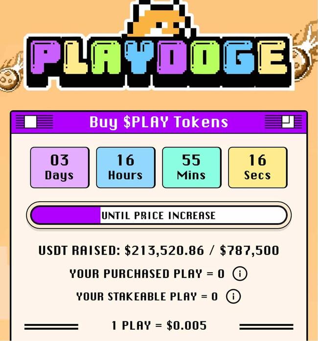 PlayDoge sammelt 200.000 US-Dollar ein – kommt hier der neue Floki Inu?
