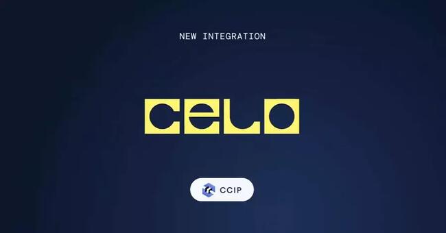 Celo tích hợp giao thức tương tác CCIP của Chainlink