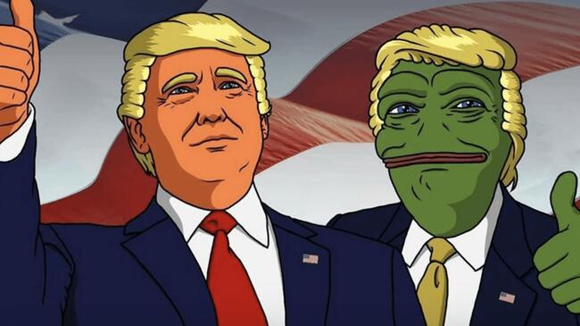 Pepe, Super Trump, Brett, WienerAI возглавляют список лидеров роста среди мем-коинов за май