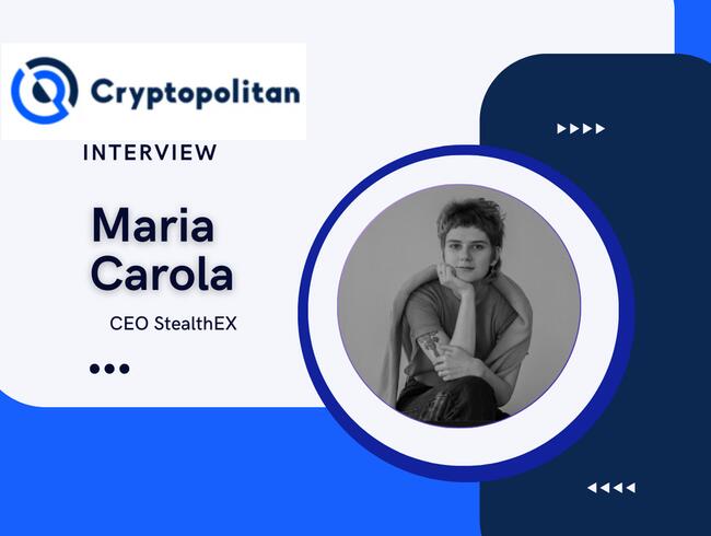"Ingen registrering, ingen verifiering" - StealthEX VD Maria Carola om engagemang för decentralisering och användarvänlighet