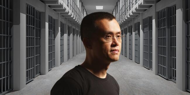 快訊》趙長鵬CZ已入獄，將在加州聯邦監獄服刑四個月