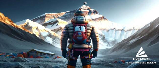 Everace annonce la vente publique de son jeton (EVER) qui permet de grimper l’Everest dans le virtuel et le nettoyer dans le réel