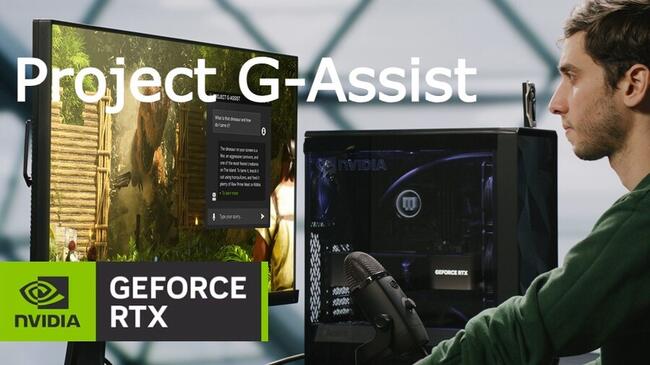 Nvidia 推出新型 AI 遊戲語言模型 Project G-Assist，如何改變 GameFi 賽道？