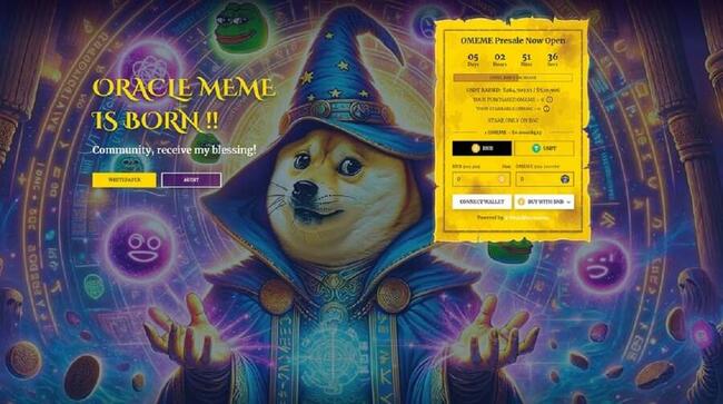 Memecoin „Oracle Meme“ ist ein Renner und zieht in wenigen Tagen über 280.000 Dollar an