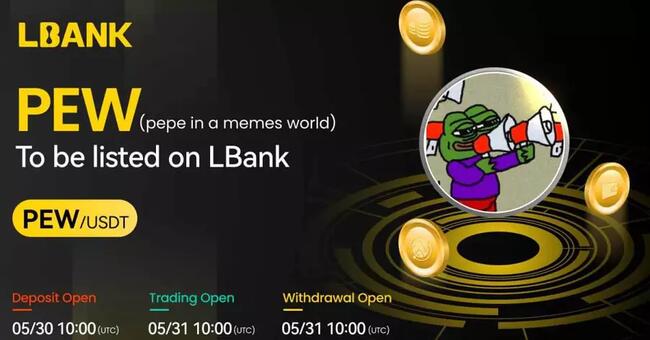 LBank niêm yết PEW token