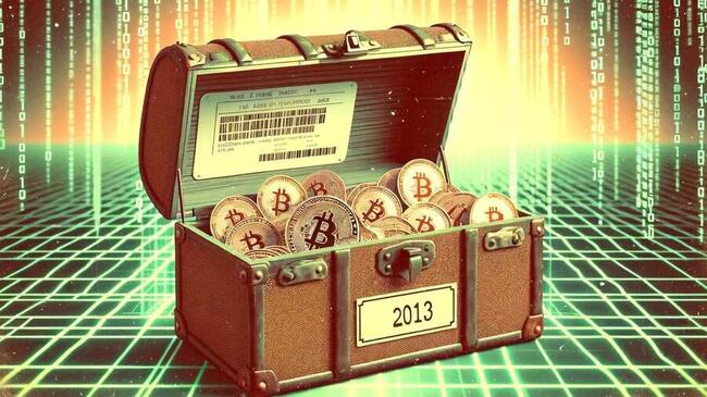 Bitcoin dormienti del valore di $13,87M si muovono dopo 11 anni, trasferimento espone una balena del 2013
