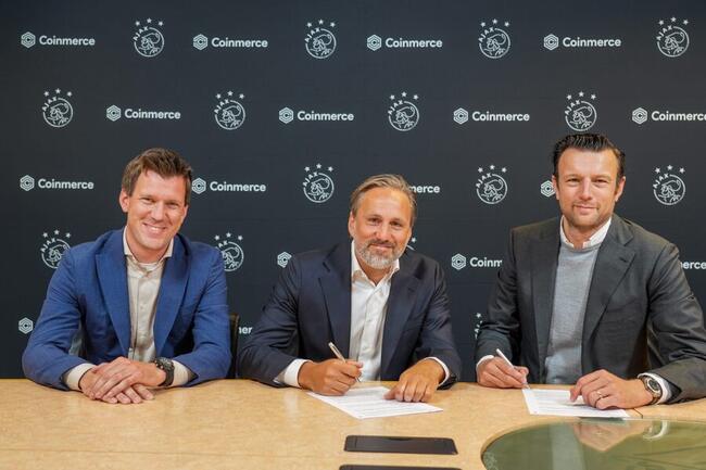Ajax en Coinmerce gaan partnership aan