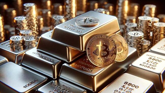 Bitcoin должен достичь $84,740, чтобы сравняться с рыночной капитализацией серебра, и более $800,000, чтобы превзойти золото.