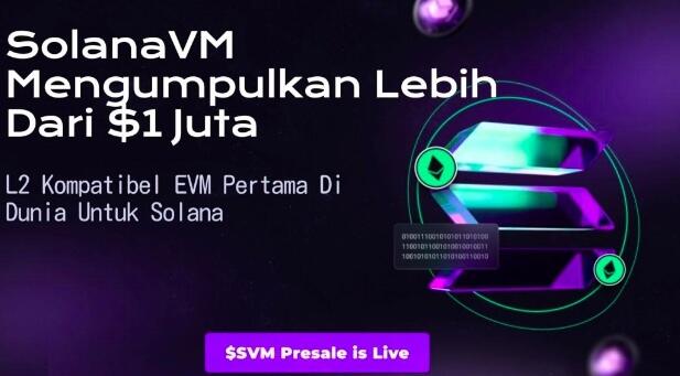Solana VM Mengumpulkan Lebih dari $1 Juta untuk Meluncurkan EVM Kompatibel L2 Pertama di Dunia untuk Solana
