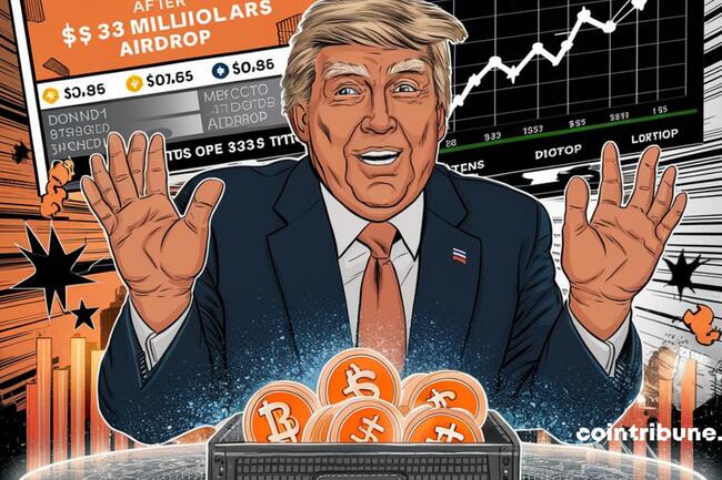 Crypto : La fortune de Trump explose à plus de 33 M$ grâce aux memecoins