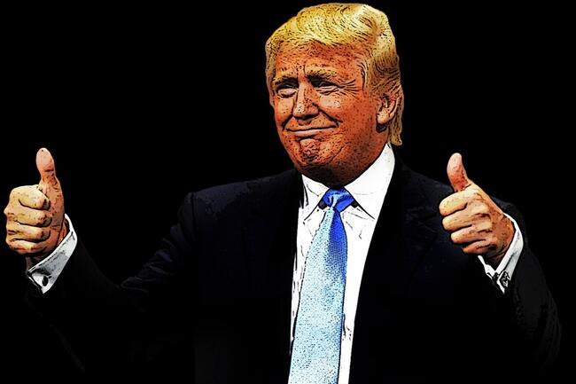 Trump benoemt zichzelf als “crypto-president” bij verkiezingen