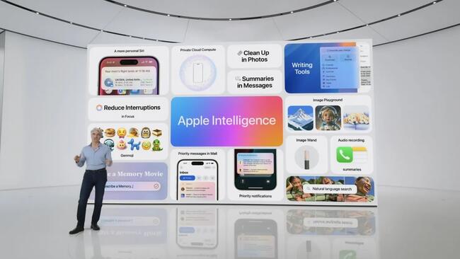 蘋果AI來了！Apple Intelligence 內建 ChatGPT4o，免費提供 iPhone、Siri 升級