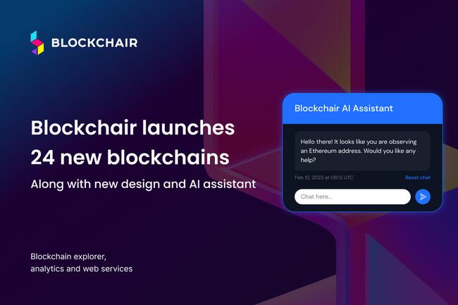 Blockchair Takes the Lead: The Only Explorer to Support 42 Blockchains, Unleashing AI-Driven Interface to Explain On-Chain Activity