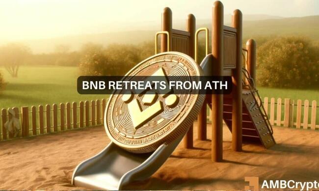 BNB retrocede después de tocar ATH: qué esperar esta semana
