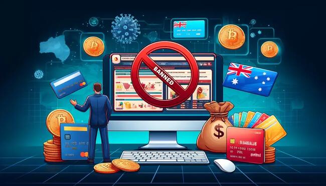 Australische Regierung verbietet die Nutzung von Krypto und Kreditkarten für Online-Glücksspiele