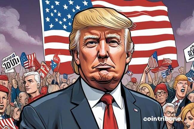 Trump could win the elections because of his pro-crypto policy