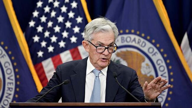 Fed官員估今年僅降息1次》鮑爾：尚無信心立刻鬆手..比特幣暴漲急煞車