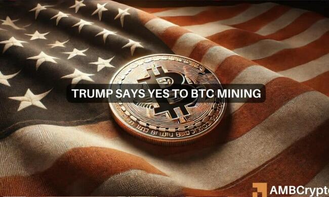 ¿Minería de Bitcoin ‘Hecha en EE. UU.’?  Este es el plan de Donald Trump