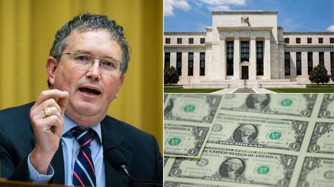 美國議員提「廢除聯準會」法案：受到比特幣啟發，Fed是通膨與美元貶值兇手