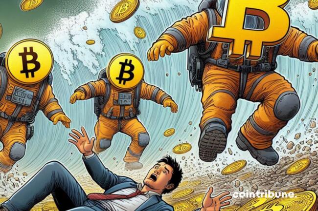 Bitcoin dégringole : Les altcoins dans la tourmente