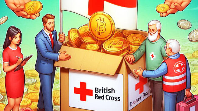 英赤十字社「仮想通貨による寄付」を受け入れ｜70種類以上の銘柄に対応
