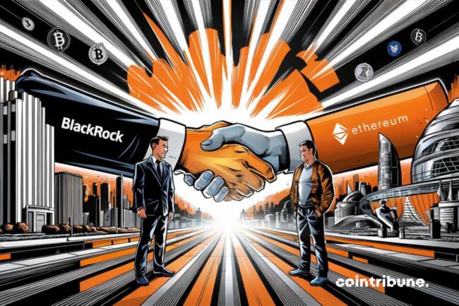 Ethereum propulsé par BlackRock : Une alliance à 100M euros qui change tout