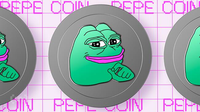 Meme Coin PEPE stuitert af van kritieke steun