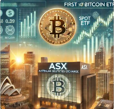 호주 최대 증권거래소 ASX, 비트코인 현물 ETF 상장 처음 승인