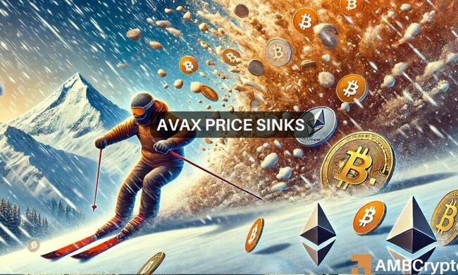 AVAX atrae a vendedores en corto mientras cae por debajo de los 30 dólares: ¿Se avecina una caída más profunda?
