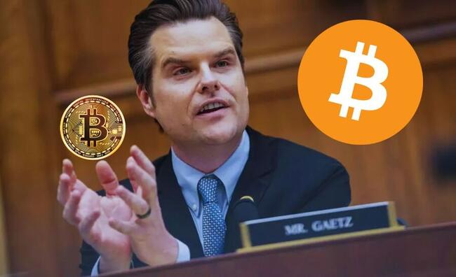 Matt Gaetz สส.จากพรรค Republican เดินหน้าเต็มกำลัง! เสนอกฎหมายจ่ายภาษีบุคคลธรรมดาด้วย Bitcoin