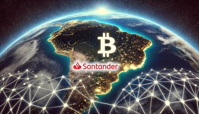 Santander ofrecerá servicios de comercio cripto en Brasil