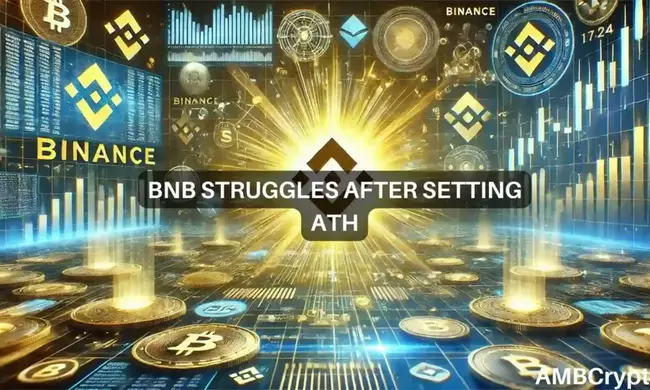 BNB’s rally falters – Is $500 the next bearish target?