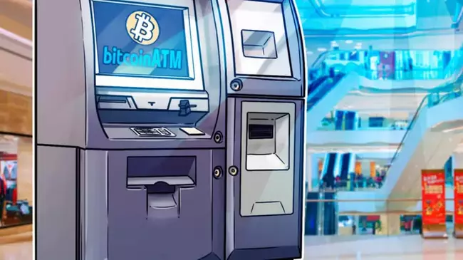 Máy ATM Bitcoin số lượng tăng kỷ lục