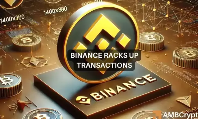 BNB price doubles as Binance chain logs billions in transactions
