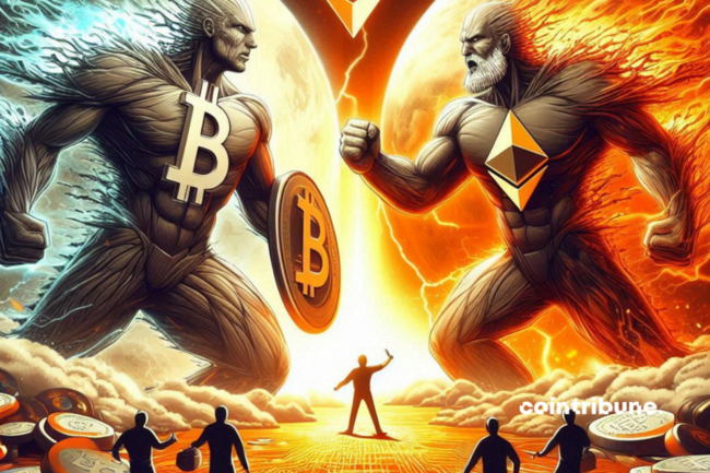 Bitcoin vs Ethereum : Une bataille de titans pour les revenus blockchain